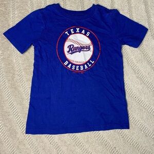 Genuine Merchandise Texas Rangers Kids Blue T-Shirt / Size 5T / VGUC